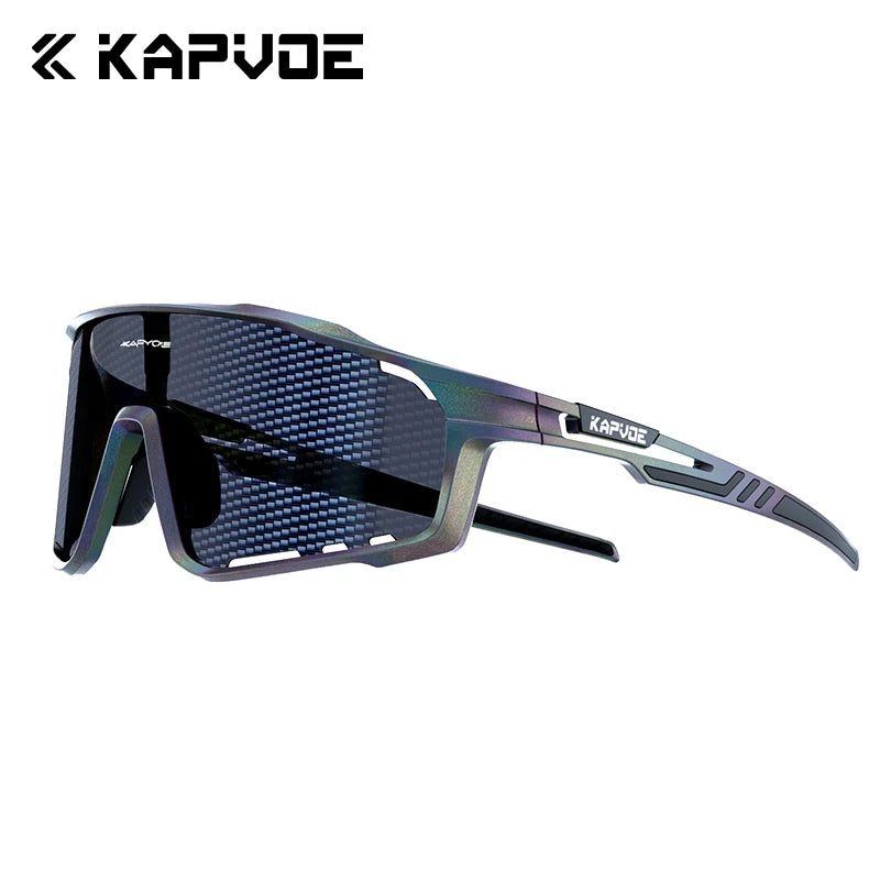 KAPVOE New Technology Nano Lenses Cycling Glasses Outdoor