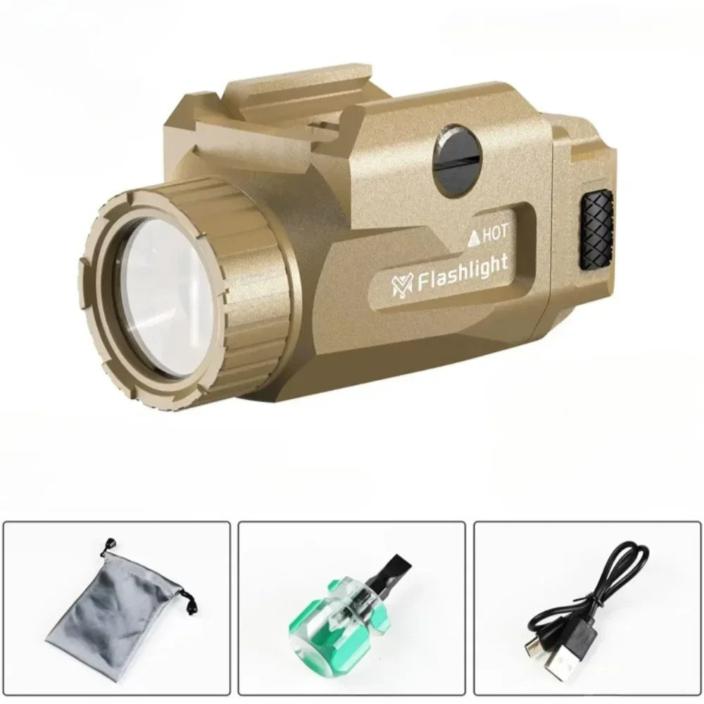 Tactical LED Flashlight Metal 800 Lumens