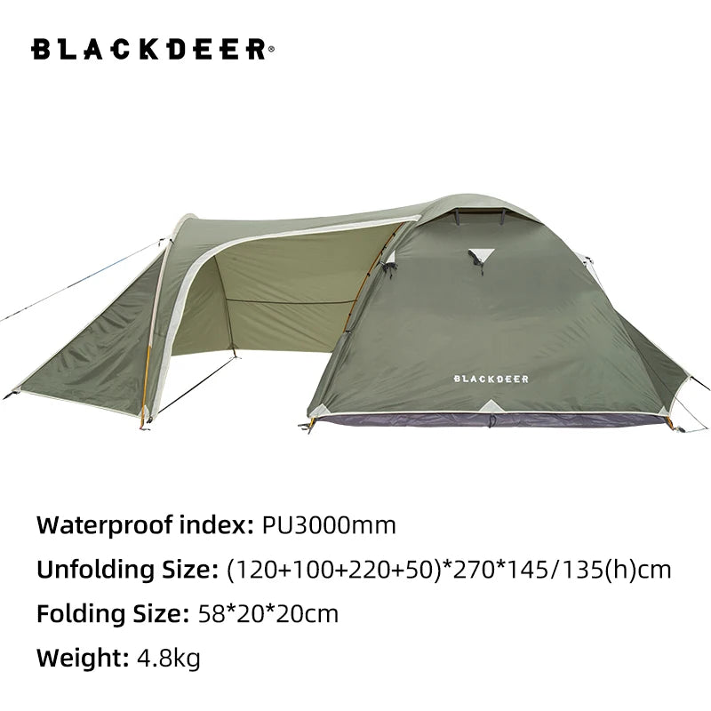 Tent Outdoor Camping 4 Season  Waterproof Hiking Survival