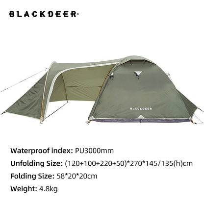 Tent Outdoor Camping 4 Season  Waterproof Hiking Survival