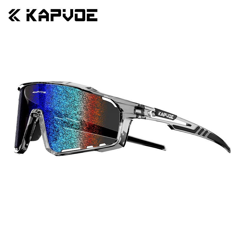 KAPVOE New Technology Nano Lenses Cycling Glasses Outdoor