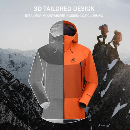 KAILAS Mont-X Hard Shell Jacket GTX Rainstorm Waterproof