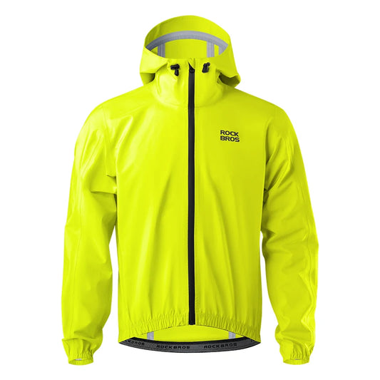 ROCKBROS Cycling Raincoat Hooded Jacket Waterproof