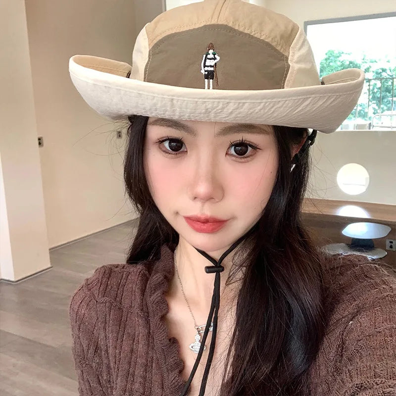 Bocca Quick-drying Bucket Hat Japanese Panama