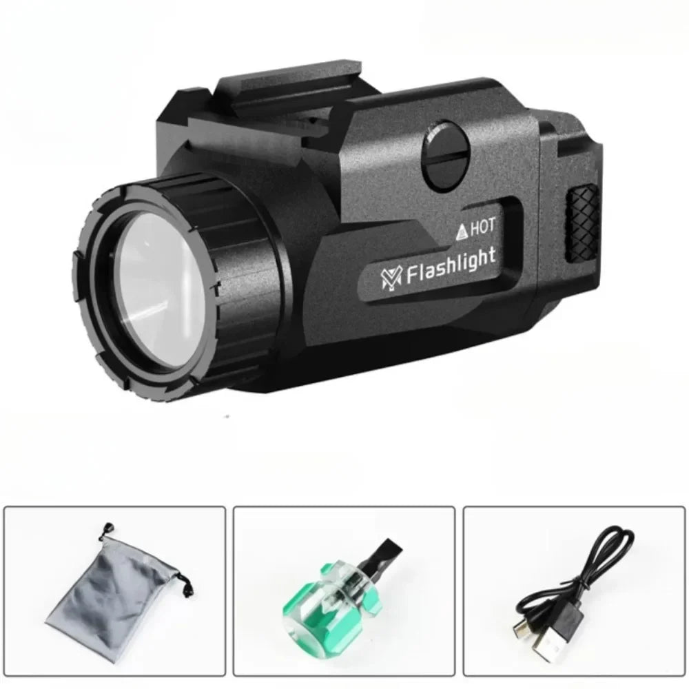 Tactical LED Flashlight Metal 800 Lumens