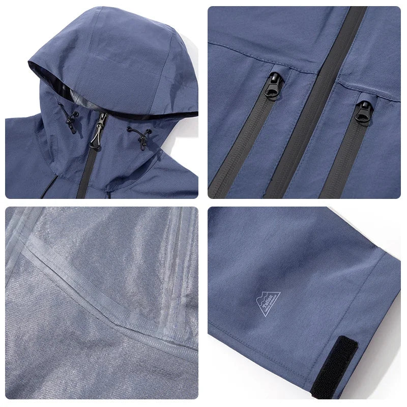 DuPont TripleGuard HardShell Sealed Outdoor Waterproof Jacket