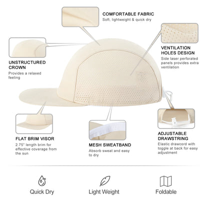 VOBOOM Unstructured Baseball Cap