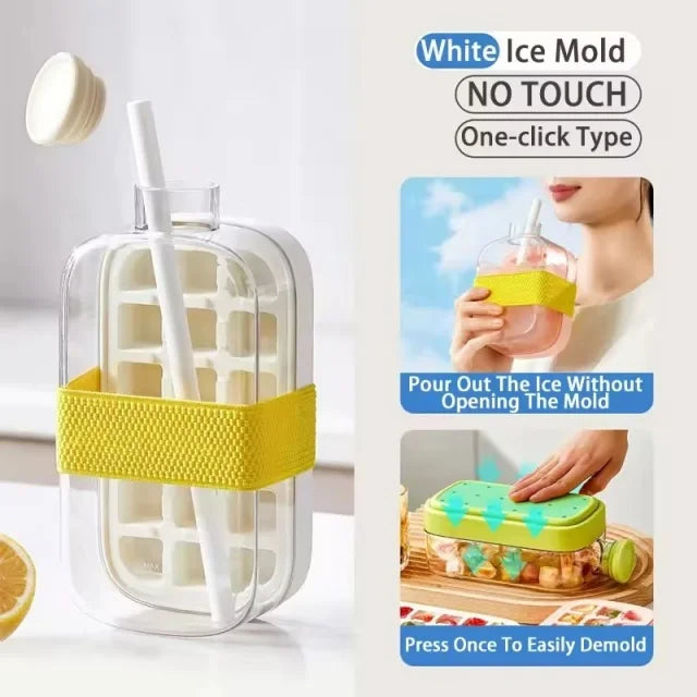 - NO SPILL Ice Tray For Freezer