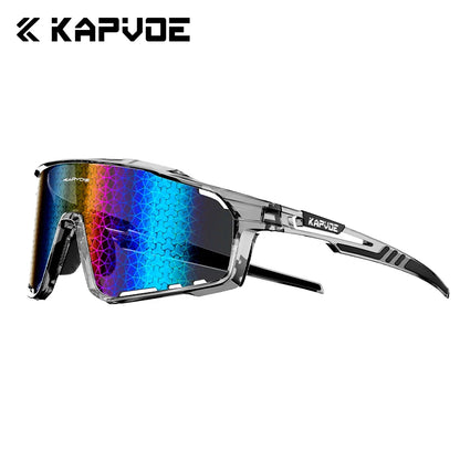 KAPVOE New Technology Nano Lenses Cycling Glasses Outdoor