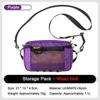 Purple with Belt