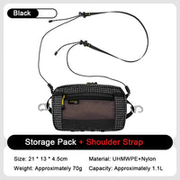 Black with Strap