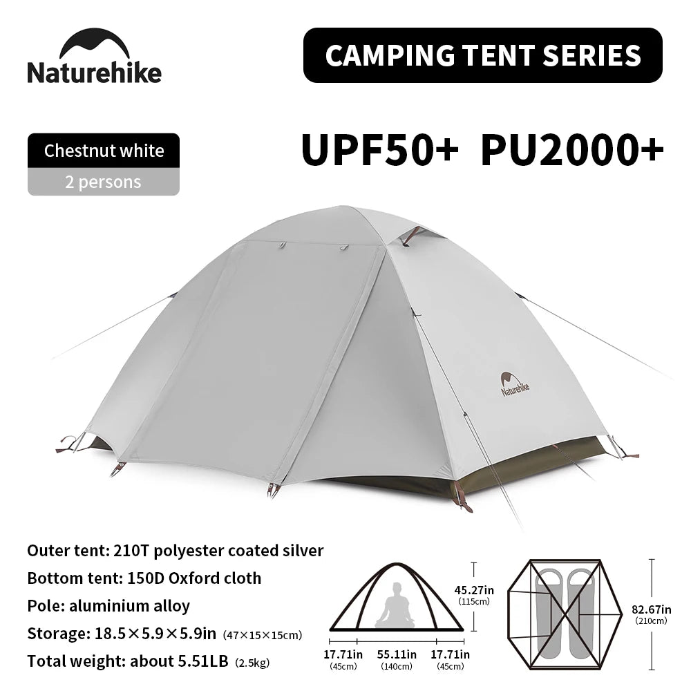Naturehike Camping Tent 2-3 People Waterproof