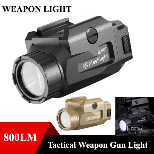 Tactical LED Flashlight Metal 800 Lumens