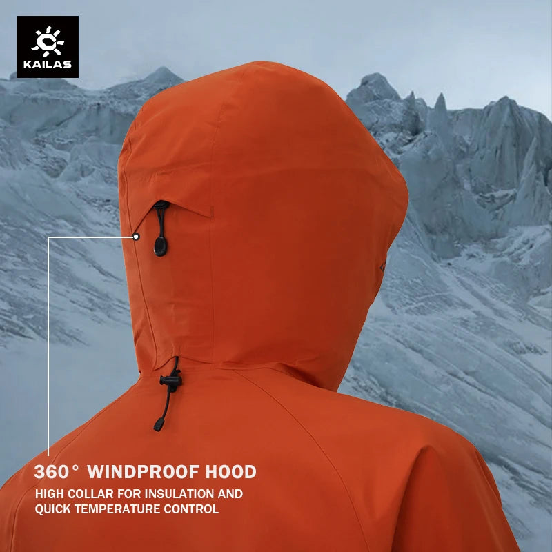 KAILAS Mont-X Hard Shell Jacket GTX Rainstorm Waterproof