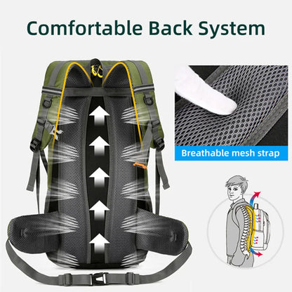 50L Travel Backpack Camping