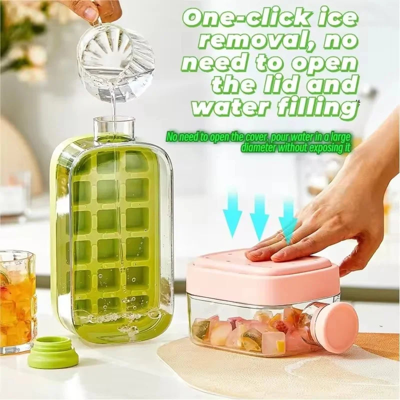 - NO SPILL Ice Tray For Freezer