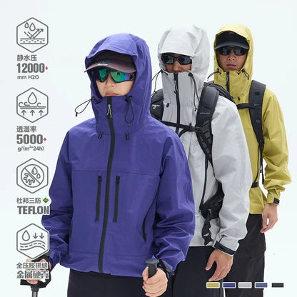 DuPont TripleGuard HardShell Sealed Outdoor Waterproof Jacket
